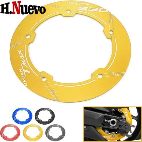 For YAMAHA T MAX T-MAX TMAX 530 TMAX530 SX/DX 2017 2018 2019 Scooter Transmission Belt Pulley Protective Cover Wheel Protector