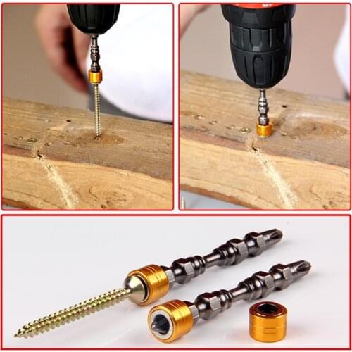 10Pcs 65mm Magnetic Screwdriver Bits Cr-V PH2# Phillips Screw Driver Bits 1/4" Hex Shank High Torque for Electric Screwdriver
