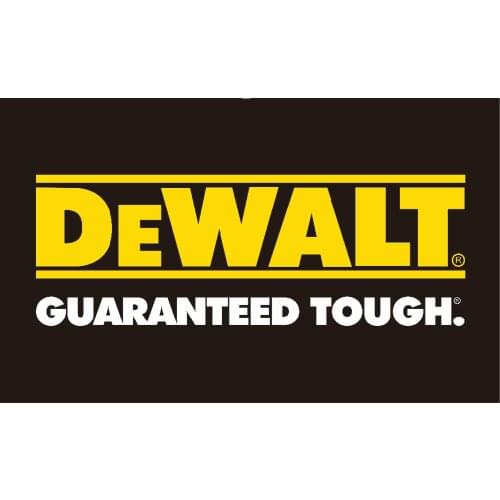 90*150cm Dewalt Flag Banner Guaranteed Tough