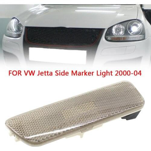 ABS Car Front Side Marker Light Turn Signal Lamp Shade Left/Right for Volkswagen Jetta Golf Car Parking Light Shade Accessories