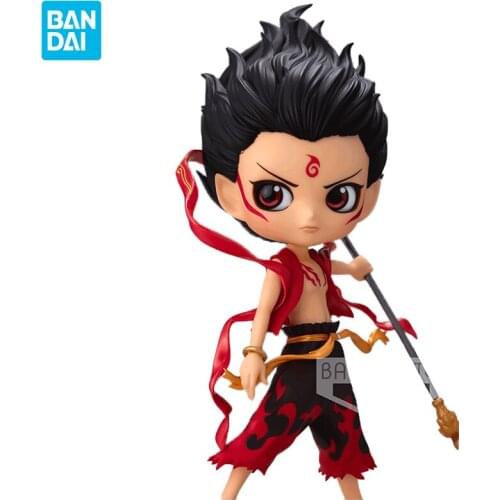 Bandai Qposket Nezha Ao Bing Movie Action Characters Anime Peripheral Model 15Cm Collectibles Childrens Toy Birthday Gifts