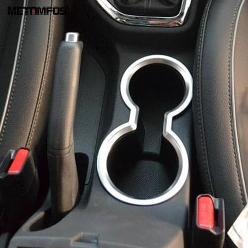 For Hyundai Cantus Creta ix25 2014-2017 2018 2019 Matte Front Cup Holder Water Bottle Frame Decoration Interior Car Accessories