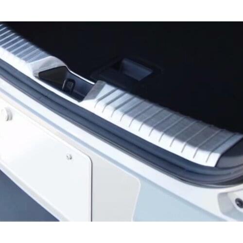 For Mazda CX-3 CX3 2017 2018 2019 2020 Steel Inner Rear Trunk Bumper Protector Cover Trim Tailgate Door Sill Car Accessoriea