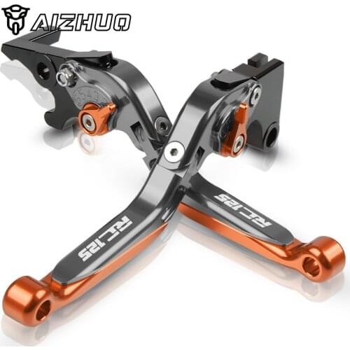 For RC125 RC 1252014 2015 2016 2017 2018 2019 Motorcycle Accessories Folding Extendable Brake Clutch Levers