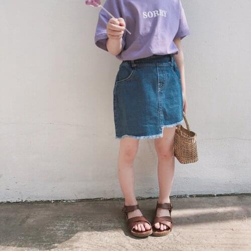 Baby Girl Denim Skirt Children Tutu Skirts 2018 New Fashion Patchwork Minicute Jean Skirts Summer Toddler A-line Girls Clothing