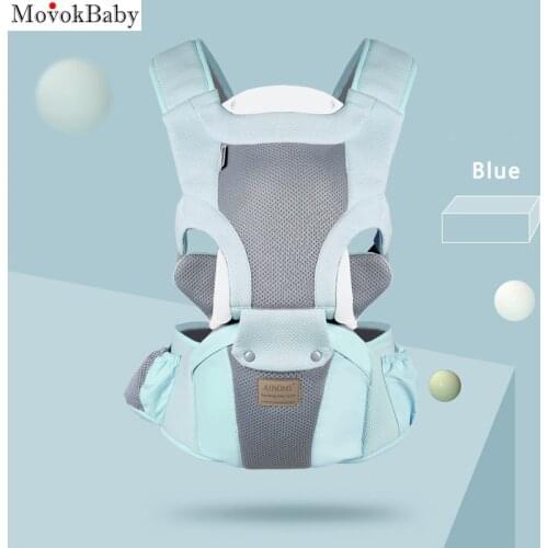 Ergonomic Baby Carrier Infant Baby Facing Kangaroo Baby Wrap Sling for newborn Travel 0-48 Months Breathable Hipseat baby slings