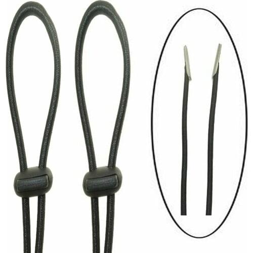 2 Hat Flexible Removable Chin Cord Windproof Strap Clip Adjustable Cord Fastener