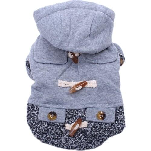 New arrival Boy/Girl Dog Cat Hoodie Sweater Pet Puppy Coat Jacket clothes Horns deduction design 5 sizes