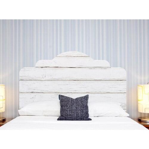 Creative White wood texture childhood bedside sticker Imitation wood decorative wall sticker bedroom background wall sticker