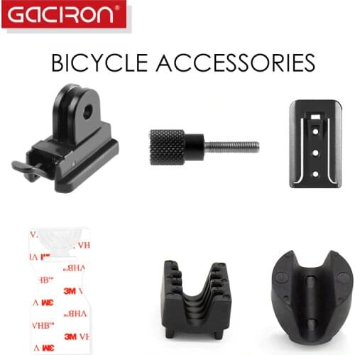 GACIRON Universal Bike Accessories Bicycle Light HandleBar Mount Road Cycling Light Buckle base Bike lamp accessories