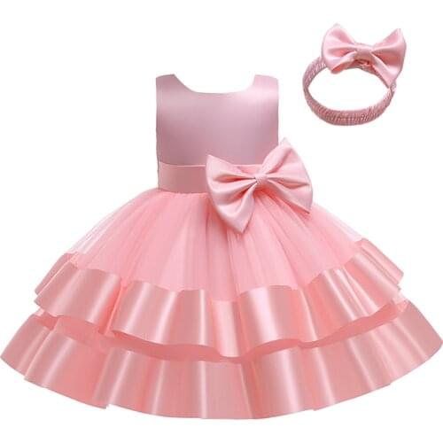 Summer Baby Girls Princess Dresses For Baby Christening Clothing Infant Birthday Party Dress Newborn Baby Vestidos Custome Set