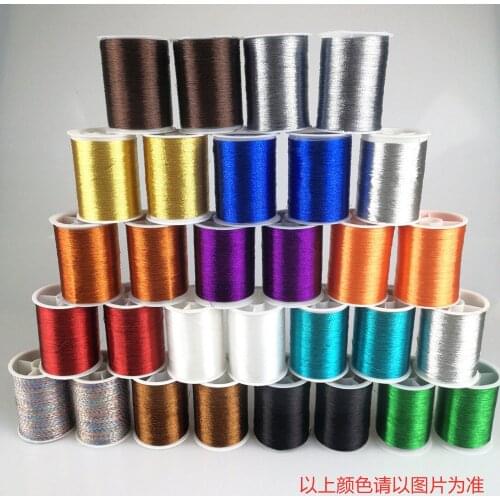 Metal wire does not fade firm cross stitch colorful silk thread beaded hand rope jewelry accessories sewing thread
