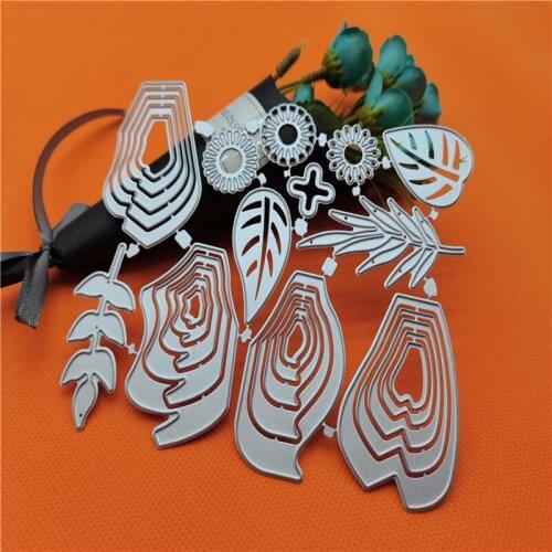 Flowers Leaves Metal Cutting Dies for Scrapbooking Handmade Tools Mold Cut Stencil New 2021 DIY Card Make Mould Model Craft