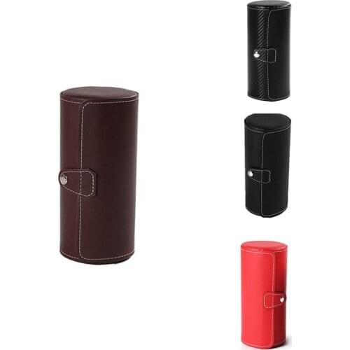 Men and Women Watch Display Gift Box 3 Slot Watch Jewelry Accessories PU Leather Box Storage Travel Bag
