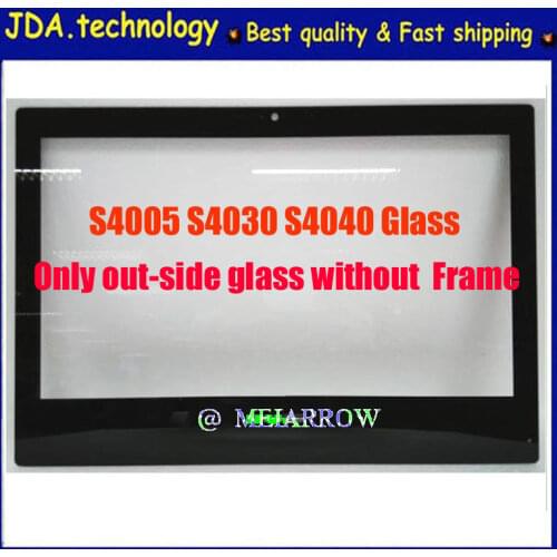 Free EMS/DHL fast shipping,New 21.5"LCD Touch Screen Glass For lenovo All-in-one S4040 S4030 S4005 outside glass Adhesive tape