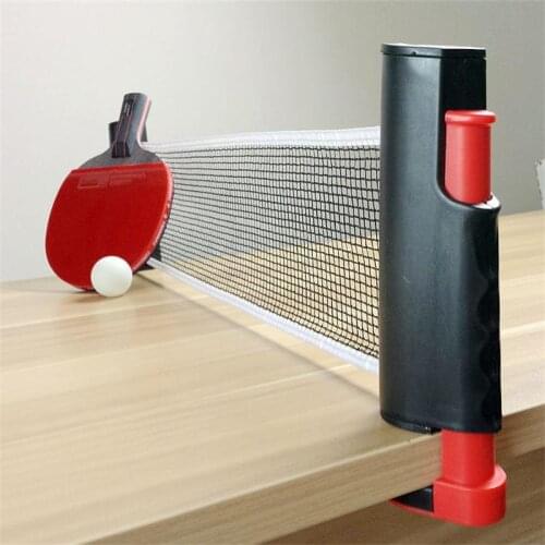 Leo Table Tennis Net Retractable and Adjustable To Most Table Sizes Portable Retractable Table Tennis Table Net Rack Replace Kit