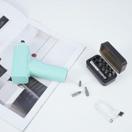 Sf Electric Screwdriver Patent Cordless 2000mah Rechargeable Battery 5n.m Torque 12pc S2 Bits Ph H Sl Mini Ladys Four Colors