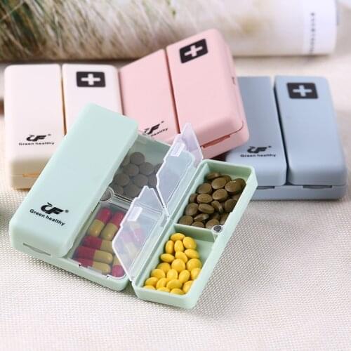 Foldable 7 Days Pill Case A Week Pill Box Tablet Storage Case Container Dispenser Organizer Size Possesses medicine case