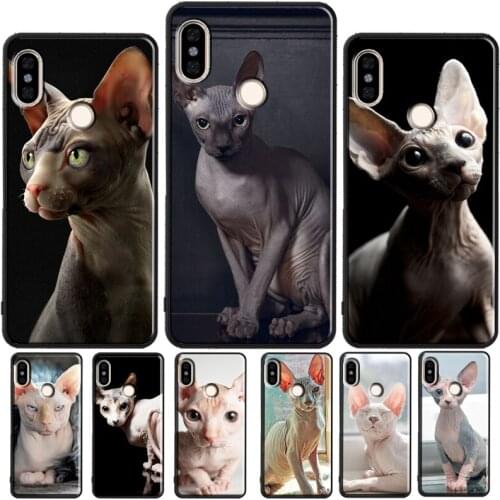 Sphynx Cat Case For Xiaomi Redmi 9 9A 9C 7A 8A 9T Back Cover For Redmi Note 10 Pro 7 8 9 Pro 8T 9S