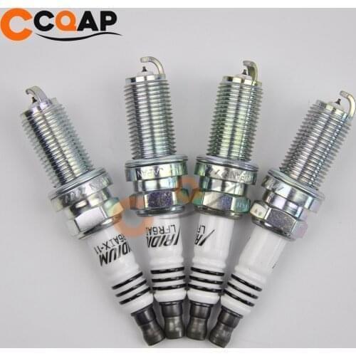Iridium IX Spark Plug LFR6AIX-11 6619 fit for Volvo Toyota Suzuki Subaru Saab Lexus Honda BMW Mercedes-Benz LFR6AIX11