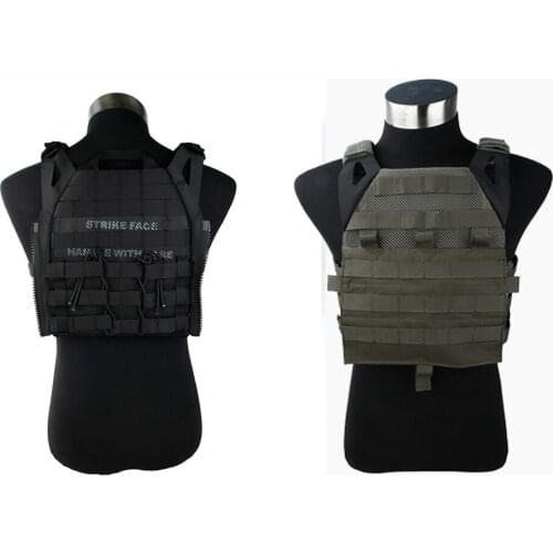 TMC3113/ JPC2.0 Model Edition 500D Cordura fabric ApplicableTMC Series Zipper Backpack Vest With Front And Rear Insert Plates