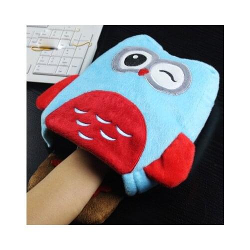 USB Heating Mouse PadWinter Warm Mouse Pad USB Port with Wristguard Thick Cartoon Hand Warmer Heated Mouse Mat