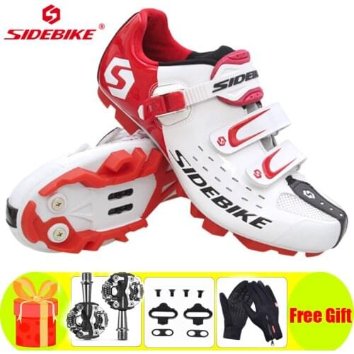 SIDEBIKE Cycling Shoes Professional Sapatilha Ciclismo Mtb Men Sneakers Women Non-slip Breathable Mountain Bike Bicycle Shoes