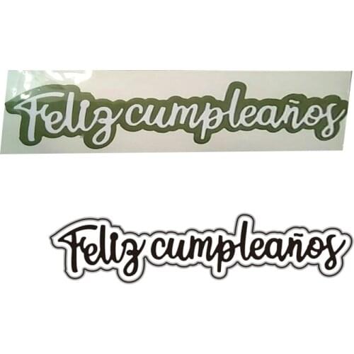 YINISE Metal Cutting Dies For Scrapbooking Stencils letter DIY Paper Album Cards Making Embossing Folder Die Cuts Mold