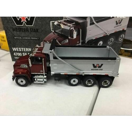 Western Star 4700 SF Dump Truck 1/50 Metal Model By DieCast Masters DM71032