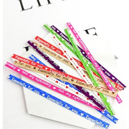 100Pcs/pack Candy Metallic Dot Twist Ties Wire Cello Bags Lollipop Pack Fastener Sealing For Cake Pops Party Supplies