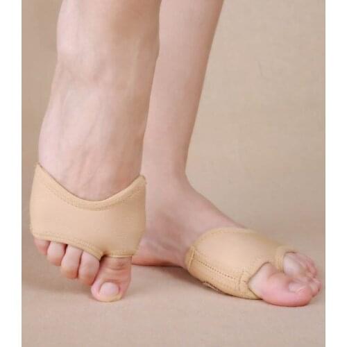 Women Thick Stoned Belly Ballet Dance Foot Pad Shoes Protection Paw Toe Thongs Socks Half Covers Practice Dancing Accessories