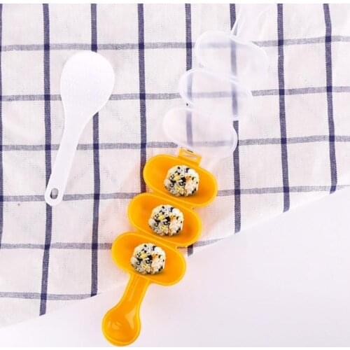 1PC Creativity Rice Ball Molds Sushi Mold Maker DIY Sushi Maker Onigiri Rice Mold Kitchen Sushi Making Tools Bento Accessories