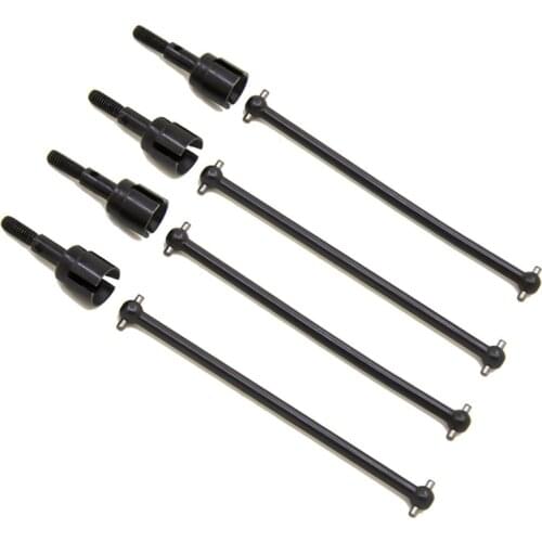 4Pcs Dogbone Drive Shaft & Wheel Axle for HSP 94111 94108 94170 1/10