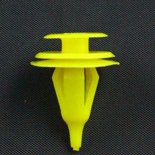 500x Car Yellow Color Door Panel Retainer Clip Plastic for Toyota Car Accessories HKpost Free shipping
