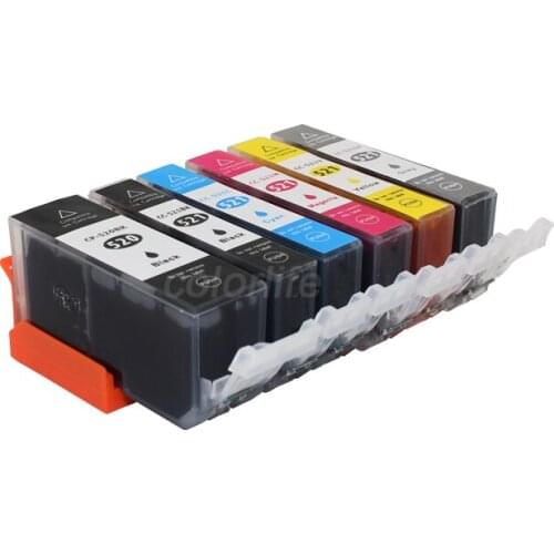 INK WAY 6 PACK PGI-520 BK CLI-521 BK C M Y GY Replacement ink for MP980