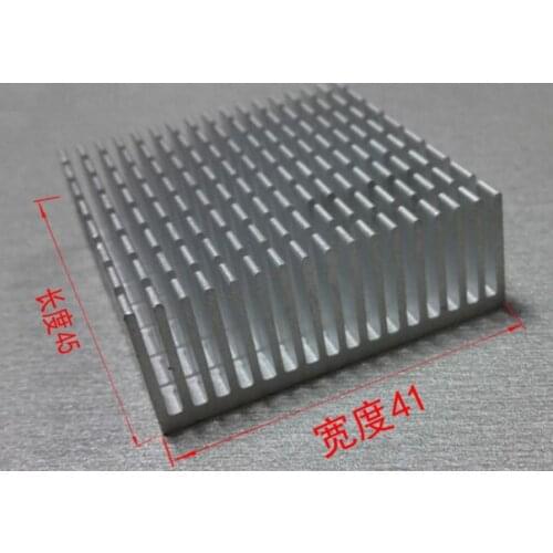 Fast Free Ship 5pcs Routing PCU radiator 41*15*45mm heatsink CPU radiator electronic cooling block Custon Heatsink