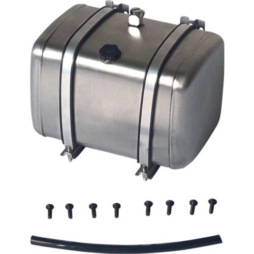 All Metal Mini Fuel Tank Model For 1/14 Rc Truck Tamiya Scania R620 MAN TGX VOLVO-FH16 750 Benz 3363 3348 Tractor
