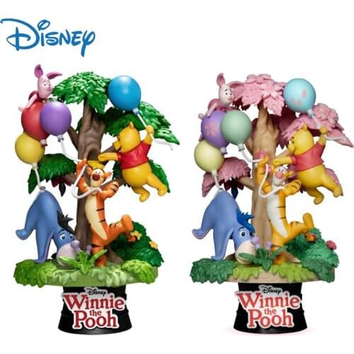 Disney Genuine Winnie The Pooh Action Figure Decor Pooh Bear Tiger Cute Anime Figures Collection Model Toys Boys Girls Gifts