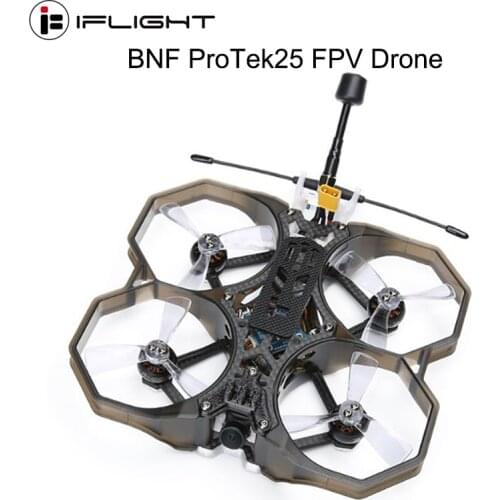 IFlight ProTek25 114mm 2.5inch CineWhoop Analog​ FPV Drone BNF With Caddx Turbo Eos V2 Camera / SucceX-D 20A F4 Whoop AIO Board
