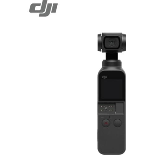 DJI Osmo Pocket 3-Axis Gimbal Stabiliser with Integrated Camera/Can be Used with Smartphone/Android (USB-C)/ iPhone