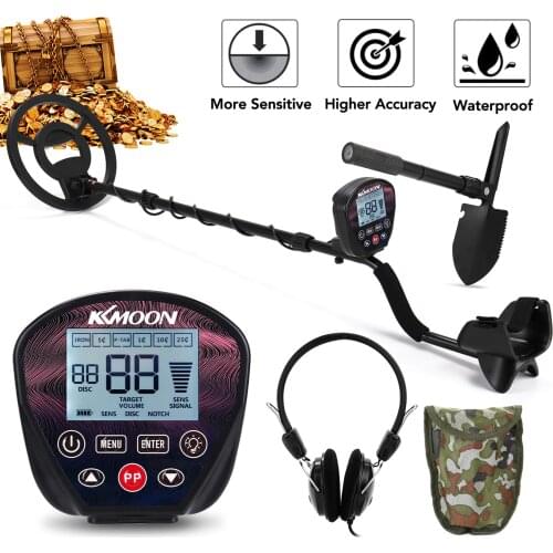 KKMOON MD-820KK LCD Large Screen Metal Detector Handheld Easy Installation High Sensitivity High Accuracy Metal Detecting Tool