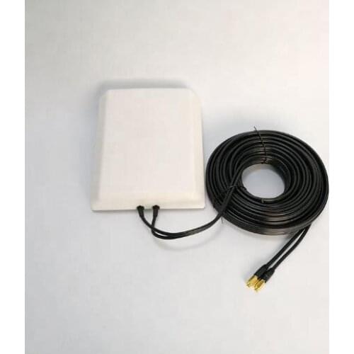 Mimo 4g outdoor antenna1710-2700mhz high gain 9dBi Directional Flat Panel MIMO 4g lte antenna with 5 meters cable
