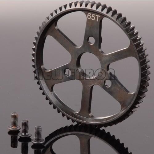 1/10 #3960 Hard Steel 65T 0.8M Spur Main Gear 65-tooth For Rc Car Parts Traxxas Summit 56076-4 E-Maxx E-REVO 5603 5605 5608 5607