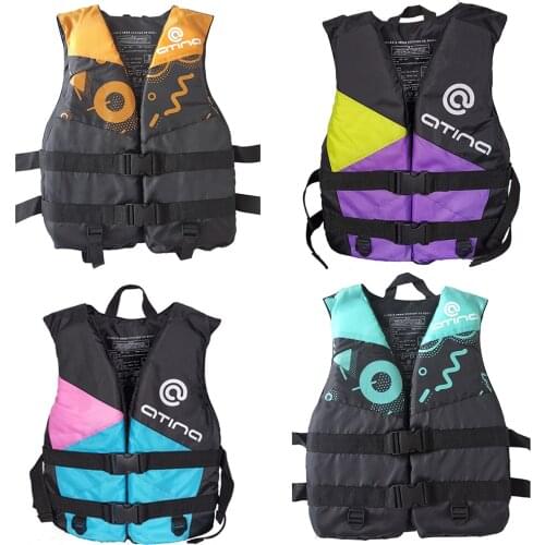 Youth ABoating 35-55KG Buoyancy Life Vest Outdoor Watersports Floating Jacket for Swimming Drifting Fishing Surf