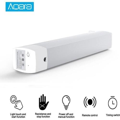 Aqara Smart Curtain Motor Mi Home APP Wireless Remote Control ZigBee Electric Smart Curtain Motor work with homekit smart home
