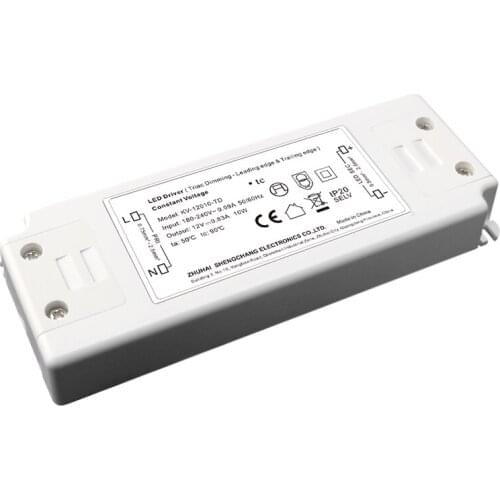 24V 10W Triac dimmable 10w 12v led driver power supply AC 110V 220V to 12V 24V lighting transformers,AC90-130V/AC180-250V input