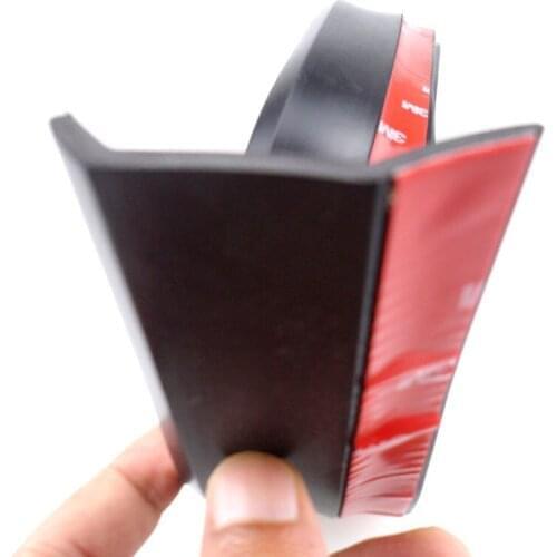 2.5 m front lip bumper car kit cushion tape soft black bumper for Cadillac XTS SRX ATS CTS/Renault Koleos Fluenec Latitude