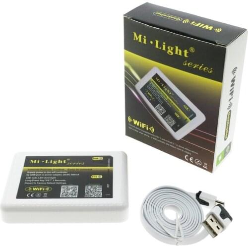 Free Shipping Dimmable Wireless Wifi LED RF Remote Controller light APP iOS Android for RGBW/WW Single Color led Lamp Bulb