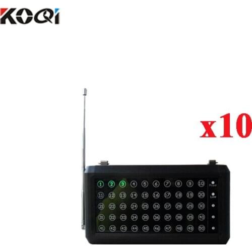 Wireless Waiter Calling System Display K-50 Show 50groups Number At the Same Time