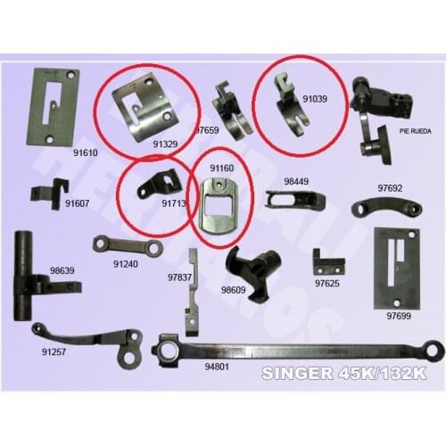 For SINGER 45k Frame 91160